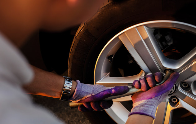 Réparation de pneu auto à domicile